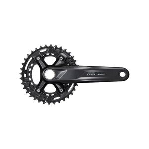 SHIMANO hajtókarok és átalakítók - DEORE M4100 175mm 36/26 - fekete kép