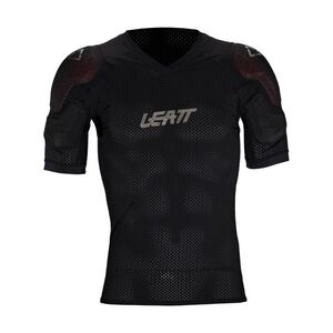 LEATT hát- és mellkasvédő - SHOULDER TEE 3DF AIRFIT LITE EVO - fekete kép