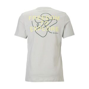 SCOTT Rövid ujjú kerékpáros póló - BACKPRINT SS - szürke kép