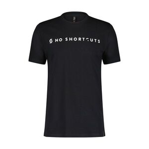 SCOTT Rövid ujjú kerékpáros póló - NO SHORTCUTS SS - fekete kép