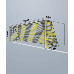 Háló Cawila Cawila Net 7, 50x2, 50m Tiefe 2, 0x2, 0m kép