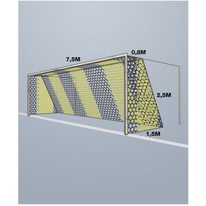 Háló Cawila Cawila Tornetz 4MM HEX120 7, 5x2, 5m 0, 8x1, 5m kép