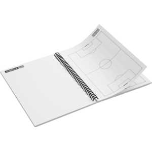 Jegyzettömb Cawila Cawila PRO NOTEPAD | 100 | DIN A4 | Football Spiralblock kép