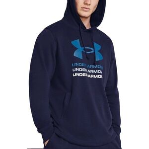 UA Rival Terry Graphic Hood-BLU kép
