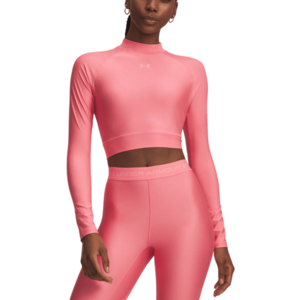 Under Armour HeatGear Crop Mock Women LS kép