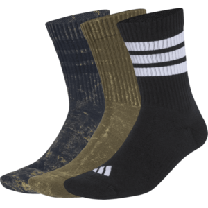 3-Stripes Cushioned Crew Stone Wash 3 pairs kép