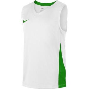 YOUTH TEAM BASKETBALL STOCK JERSEY-WHITE/PINE GREEN kép