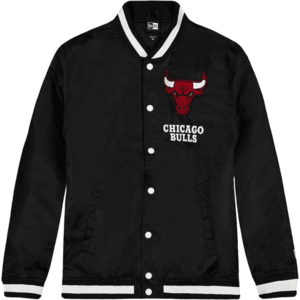 New Era Chicago Bulls Logo Varsity Jacket kép