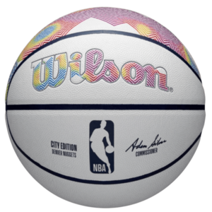 Wilson NBA Team City Collektor Denver Nuggets Match Ball kép