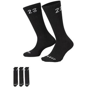 Jordan Essential Crew 3 Pack Socks Black kép