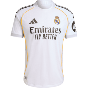 Real Madrid Home Authentic Jersey 2025/26 kép