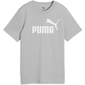 Puma ESSENTIALS N0. 1 LOGO TEE B Fiú póló, szürke, méret kép