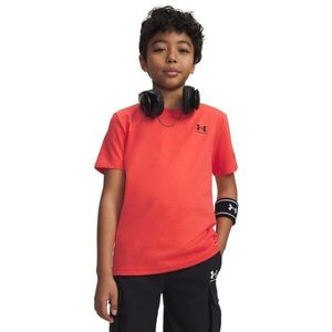 Under Armour SPORTSTYLE Fiú póló, piros, méret kép