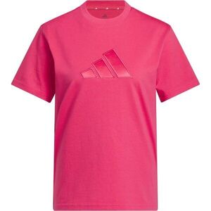 adidas SATIN REG TEE W Női póló, rózsaszín, méret kép