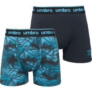 Umbro BOXER SHORT 2 PACK Férfi boxeralsó, fekete, méret kép