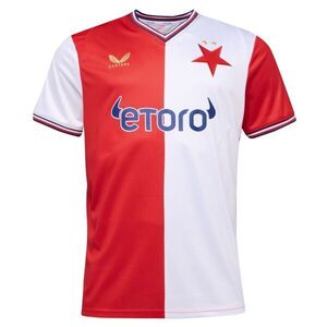 CASTORE SK SLAVIA PRAGUE HOME SS SHIRT Férfi futballmez, piros, méret kép