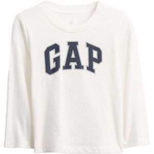 GAP V-FRCH LS LOGO TEE Gyerek póló, fehér, méret 5Y kép