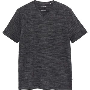 s.Oliver T-SHIRT Férfi laza póló, fekete, méret kép