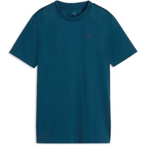 Puma TAD ESSENTIALS TEE G Lány póló, sötétzöld, méret kép