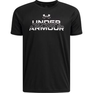Under Armour SPLIT WORDMARK Fiú póló, fekete, méret kép