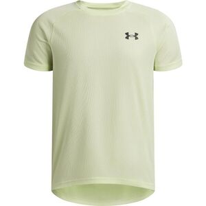 Under Armour TECH TEXTURED Fiú póló, világoszöld, méret kép