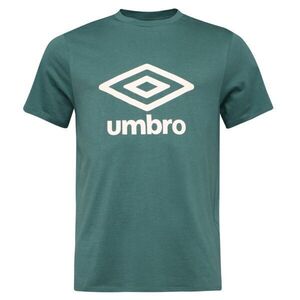 Umbro LARGE LOGO TEE Férfi póló, zöld, méret kép