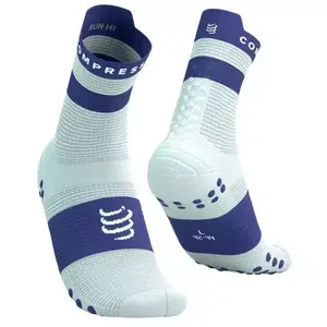 Compressport PRO RACING SOCKS V4.0 RUN HIGH Futó kompressziós zokni, fehér, méret kép