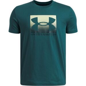 Under Armour BOXED SPORTS Fiú póló, sötétzöld, méret kép