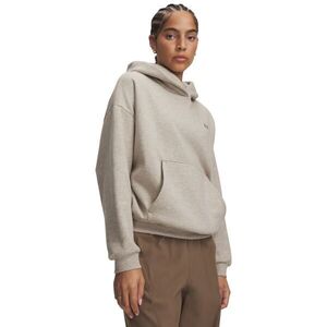 Under Armour ICON FLEECE HOODIE Női pulóver, bézs, méret kép