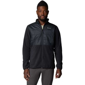 Columbia BASIN BUTTE FLEECE FULL ZIP Férfi hibrid kabát, fekete, méret kép
