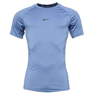 Nike M NP DF TIGHT TOP SS Férfi edzőpóló, világoskék, méret XXL kép