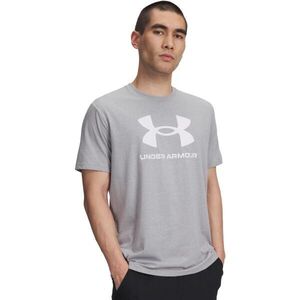Under Armour SPORTSTYLE Férfi póló, szürke, méret kép