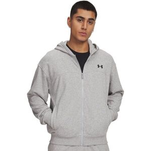 Under Armour RIVAL LW FZ Férfi sportos pulóver, szürke, méret kép
