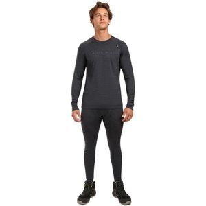 KILPI MAVORA TOP Férfi MERINO WOOL aláöltözet póló, fekete, méret XXXL kép