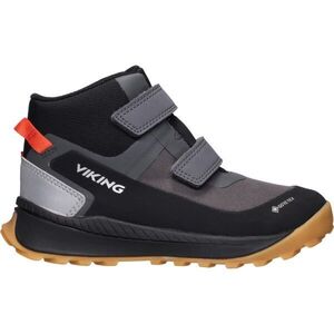 VIKING BY NORWAY EXPOWER MID GTX 2V Gyerek egész éves cipő, sötétszürke, méret kép
