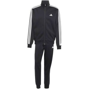 adidas 3 STRIPES FL TRACKSUIT Férfi szett, fekete, méret kép