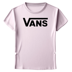 Vans FLYING V CREW SS TEE Női póló, rózsaszín, méret kép