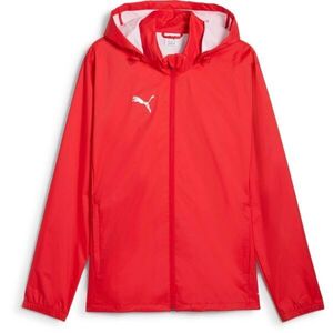 Puma TEAMADDITIONS TRAINING ALL WEATHER JACKET Férfi sportdzseki, piros, méret kép