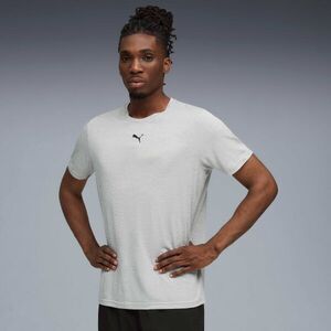 Puma M TAD ESSENTIALS HEATHER CAT TEE Férfi póló, szürke, méret kép