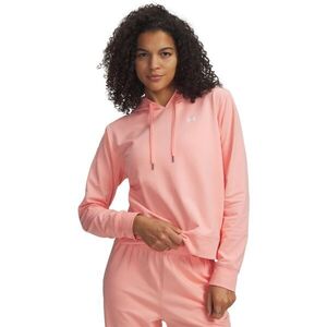 Under Armour SPORT TERRY HOODIE Női kapucnis pulóver, rózsaszín, méret kép