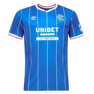 Umbro RANGERS HOME SS SHIRT Férfi futballmez, kék, méret XXL kép