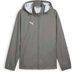 Puma TEAMADDITIONS TRAINING ALL WEATHER JACKET Férfi sportdzseki, szürke, méret kép