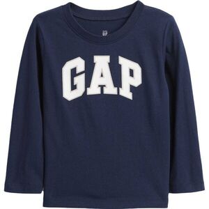 GAP V-FRCH LS LOGO TEE Gyerek póló, sötétkék, méret 2Y kép