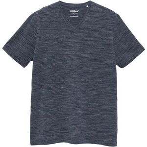 s.Oliver T-SHIRT Férfi laza póló, sötétkék, méret kép