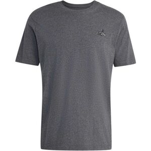 adidas CAMO EMBROIDERED LOGO TEE Férfi póló, szürke, méret kép
