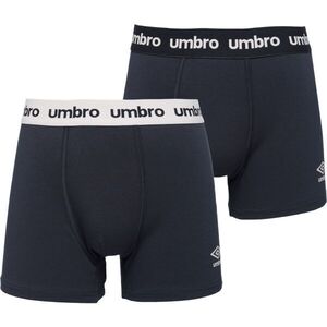 Umbro BOXER SHORT 2 PACK Férfi boxeralsó, fekete, méret kép