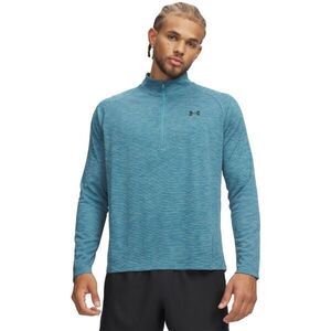 Under Armour TECH TEXTURED Férfi póló, türkiz, méret kép