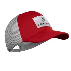 Compressport TRUCKER 6P CAP Baseball sapka, piros, méret kép