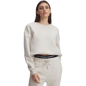 Under Armour ESSENTIAL FLC OS CREW Női pulóver, fehér, méret kép