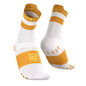 Compressport PRO RACING SOCKS V4.0 RUN HIGH Futó kompressziós zokni, fehér, méret kép